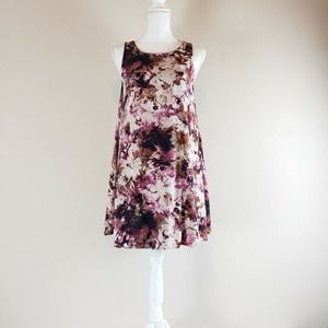 Altard State SIZE S Sleeveless Chamaraw Rayon Boho Tunic Top Lined Mini Dress